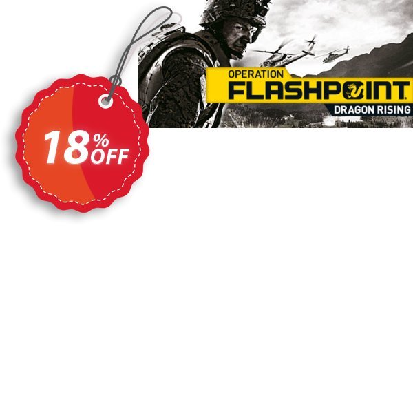 Operation Flashpoint Dragon Rising PC Coupon, discount Operation Flashpoint Dragon Rising PC Deal 2024 CDkeys. Promotion: Operation Flashpoint Dragon Rising PC Exclusive Sale offer 