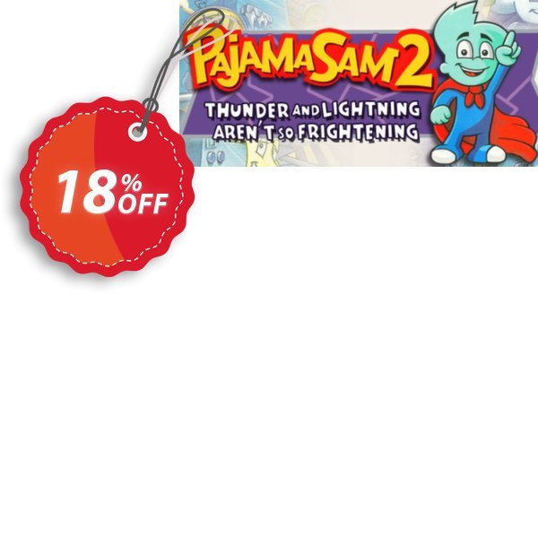 Pajama Sam 2 Thunder And Lightning Aren&#039;t So Frightening PC Coupon, discount Pajama Sam 2 Thunder And Lightning Aren't So Frightening PC Deal 2024 CDkeys. Promotion: Pajama Sam 2 Thunder And Lightning Aren't So Frightening PC Exclusive Sale offer 
