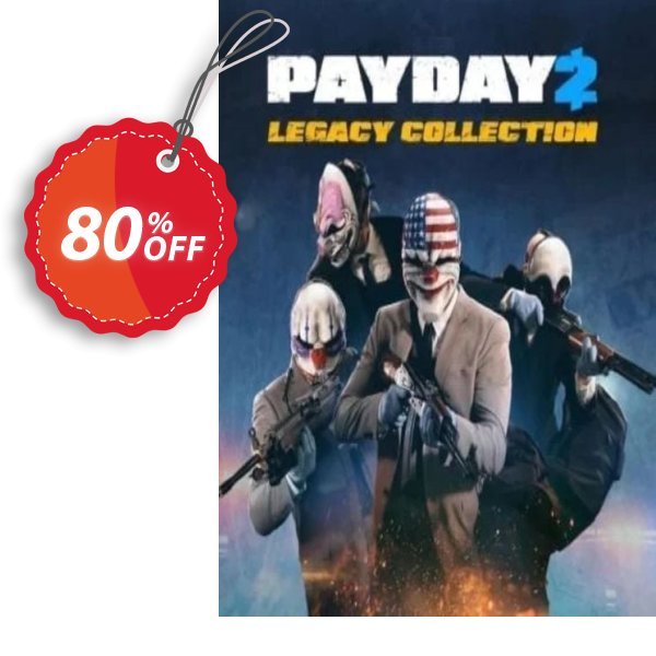 PAYDAY 2: LEGACY COLLECTION PC Coupon, discount PAYDAY 2: LEGACY COLLECTION PC Deal 2024 CDkeys. Promotion: PAYDAY 2: LEGACY COLLECTION PC Exclusive Sale offer 