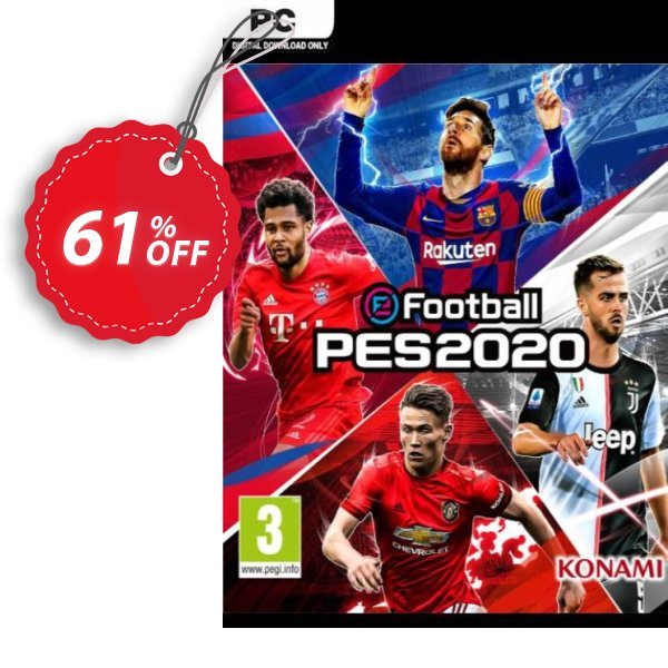 eFootball PES 2020 PC Coupon, discount eFootball PES 2024 PC Deal 2024 CDkeys. Promotion: eFootball PES 2020 PC Exclusive Sale offer 