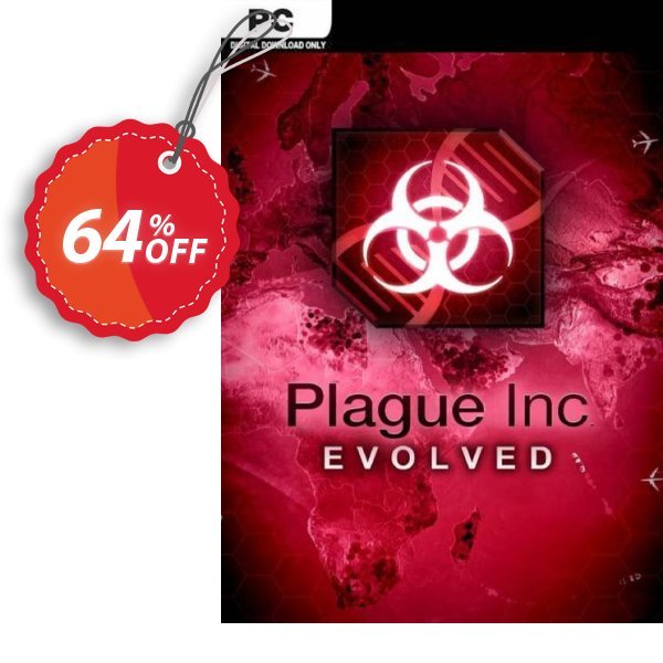 Plague Inc: Evolved PC Coupon, discount Plague Inc: Evolved PC Deal 2025 CDkeys. Promotion: Plague Inc: Evolved PC Exclusive Sale offer