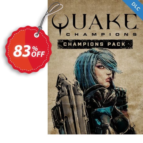 Quake Champions - Champions Pack PC Coupon, discount Quake Champions - Champions Pack PC Deal 2024 CDkeys. Promotion: Quake Champions - Champions Pack PC Exclusive Sale offer 