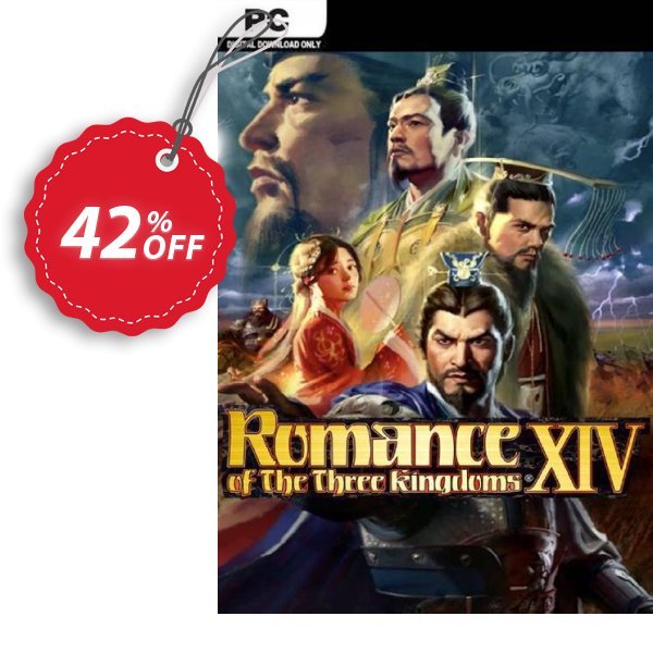Romance of the Three Kingdoms XIV 14 PC Coupon, discount Romance of the Three Kingdoms XIV 14 PC Deal 2024 CDkeys. Promotion: Romance of the Three Kingdoms XIV 14 PC Exclusive Sale offer 