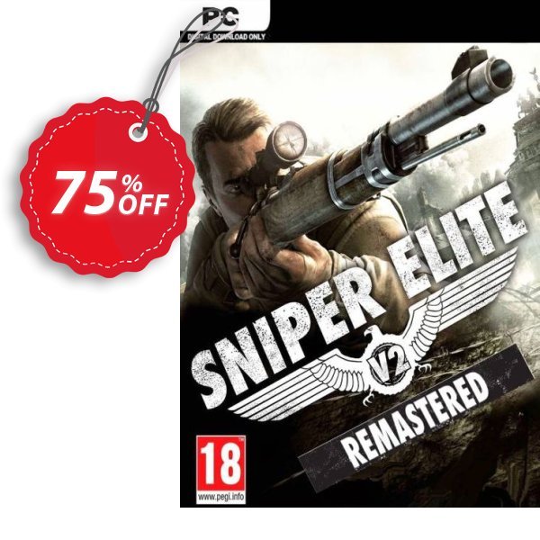 Sniper Elite V2 Remastered PC Coupon, discount Sniper Elite V2 Remastered PC Deal 2024 CDkeys. Promotion: Sniper Elite V2 Remastered PC Exclusive Sale offer 