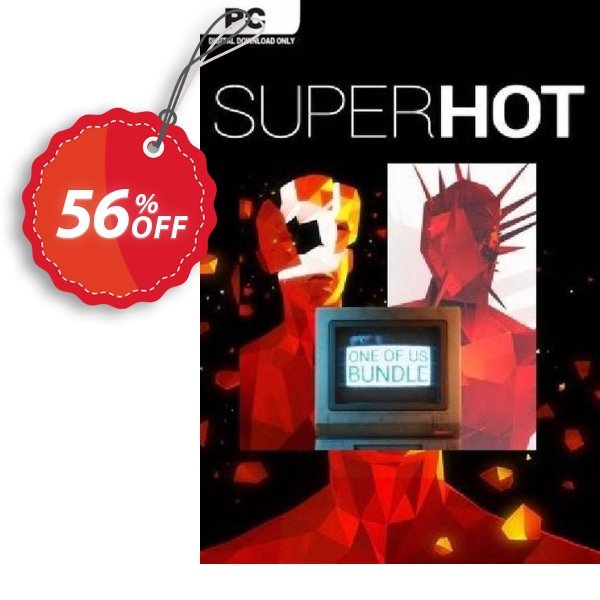 SUPERHOT ONE OF US BUNDLE PC Coupon, discount SUPERHOT ONE OF US BUNDLE PC Deal 2024 CDkeys. Promotion: SUPERHOT ONE OF US BUNDLE PC Exclusive Sale offer 