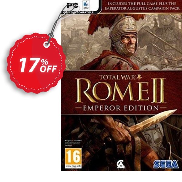 Total War Rome II 2 - Emperors Edition PC Coupon, discount Total War Rome II 2 - Emperors Edition PC Deal 2024 CDkeys. Promotion: Total War Rome II 2 - Emperors Edition PC Exclusive Sale offer 