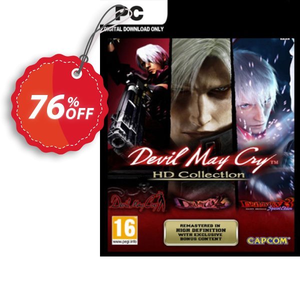 Devil May Cry HD Collection PC Coupon, discount Devil May Cry HD Collection PC Deal. Promotion: Devil May Cry HD Collection PC Exclusive offer 