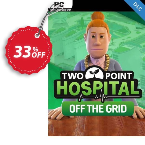 Two Point Hospital: Off the Grid PC Coupon, discount Two Point Hospital: Off the Grid PC Deal 2024 CDkeys. Promotion: Two Point Hospital: Off the Grid PC Exclusive Sale offer 