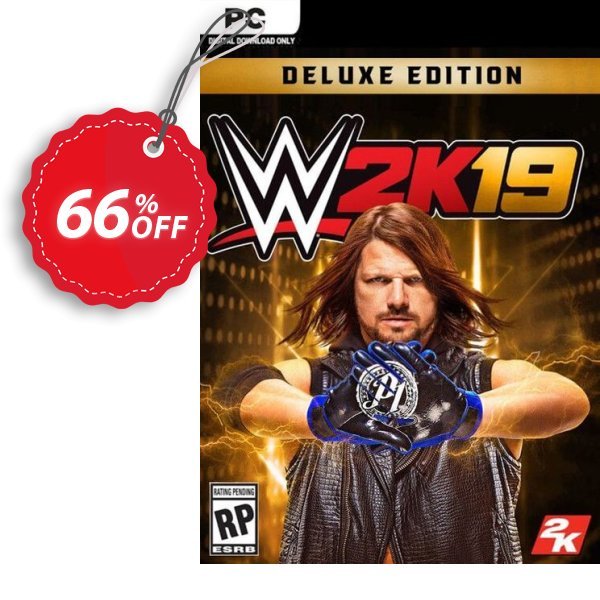 WWE 2K19 Deluxe Edition PC Coupon, discount WWE 2K19 Deluxe Edition PC Deal 2024 CDkeys. Promotion: WWE 2K19 Deluxe Edition PC Exclusive Sale offer 