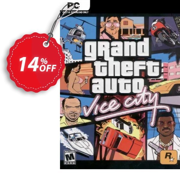 Grand Theft Auto: Vice City PC, Steam  Coupon, discount Grand Theft Auto: Vice City PC (Steam) Deal 2024 CDkeys. Promotion: Grand Theft Auto: Vice City PC (Steam) Exclusive Sale offer 