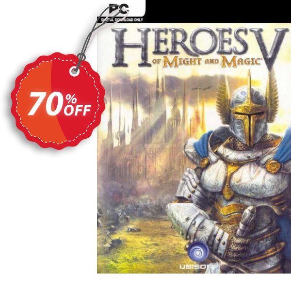 Heroes of Might & Magic V PC Coupon, discount Heroes of Might & Magic V PC Deal 2024 CDkeys. Promotion: Heroes of Might & Magic V PC Exclusive Sale offer 