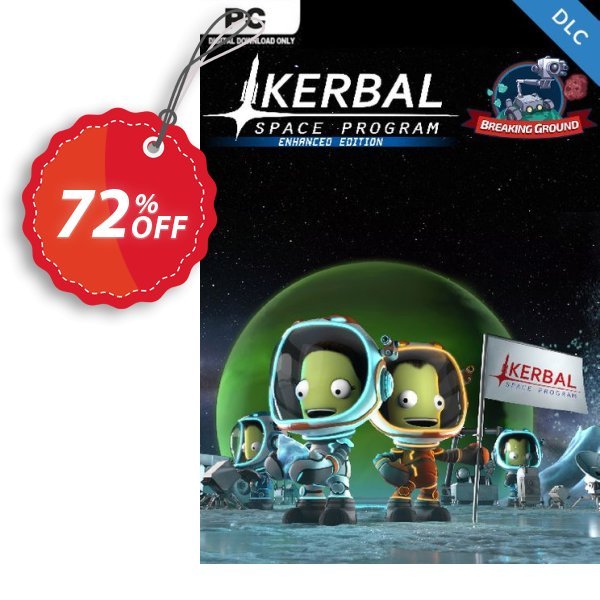 Kerbal Space Program Breaking Ground Expansion PC - DLC Coupon, discount Kerbal Space Program Breaking Ground Expansion PC - DLC Deal 2024 CDkeys. Promotion: Kerbal Space Program Breaking Ground Expansion PC - DLC Exclusive Sale offer 