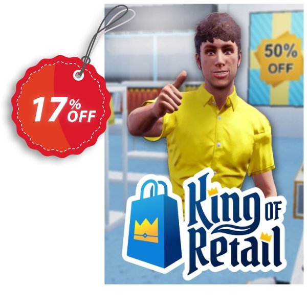 King of Retail PC Coupon, discount King of Retail PC Deal 2024 CDkeys. Promotion: King of Retail PC Exclusive Sale offer 