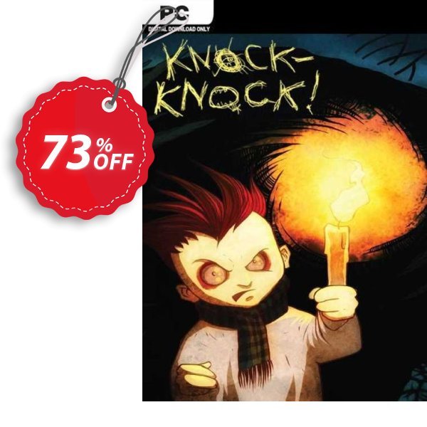 Knock-knock PC Coupon, discount Knock-knock PC Deal 2025 CDkeys. Promotion: Knock-knock PC Exclusive Sale offer
