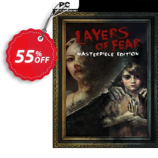 Layers of Fear -  Masterpiece Edition PC Coupon, discount Layers of Fear -  Masterpiece Edition PC Deal 2024 CDkeys. Promotion: Layers of Fear -  Masterpiece Edition PC Exclusive Sale offer 