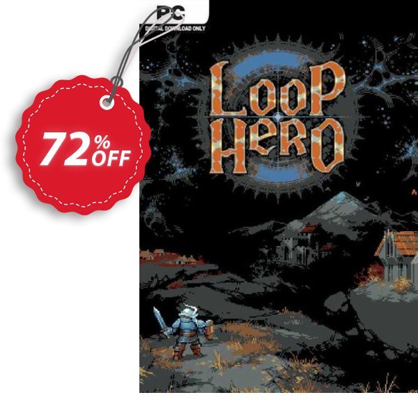 Loop Hero PC Coupon, discount Loop Hero PC Deal 2024 CDkeys. Promotion: Loop Hero PC Exclusive Sale offer 