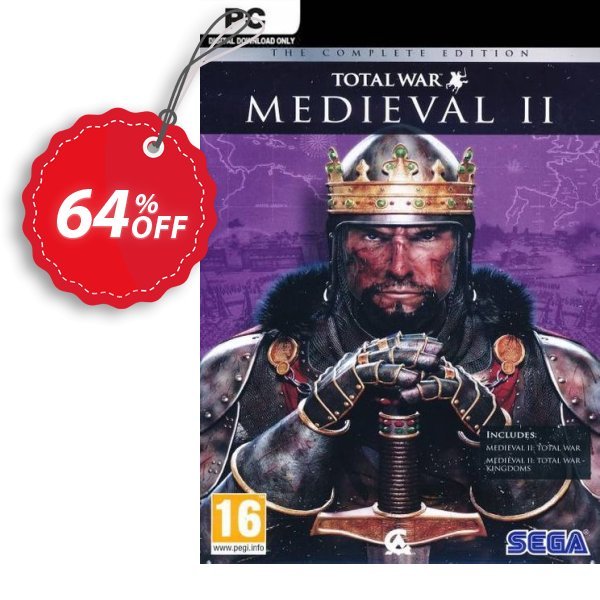 Medieval II: Total War Collection PC Coupon, discount Medieval II: Total War Collection PC Deal 2024 CDkeys. Promotion: Medieval II: Total War Collection PC Exclusive Sale offer 