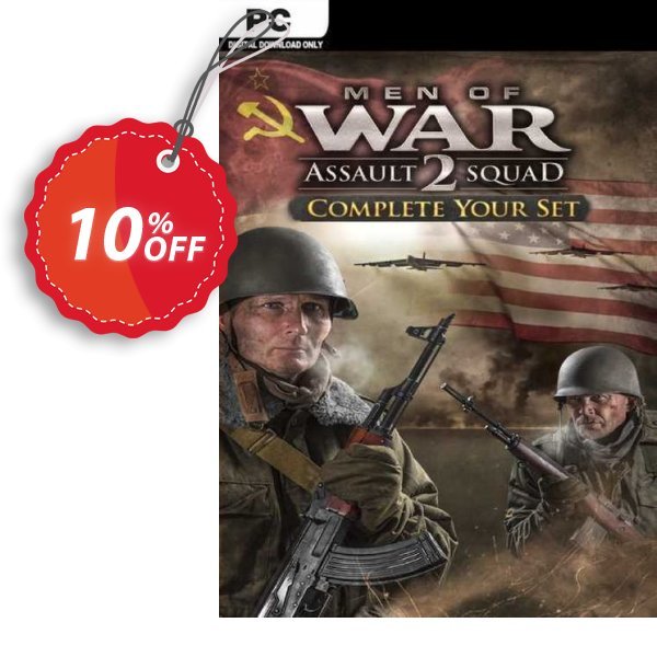 Men of War - Assault Squad 2 - Complete Your Set PC Coupon, discount Men of War - Assault Squad 2 - Complete Your Set PC Deal 2024 CDkeys. Promotion: Men of War - Assault Squad 2 - Complete Your Set PC Exclusive Sale offer 