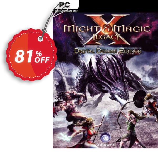 Might & Magic X Legacy - Deluxe Edition PC Coupon, discount Might & Magic X Legacy - Deluxe Edition PC Deal 2025 CDkeys. Promotion: Might & Magic X Legacy - Deluxe Edition PC Exclusive Sale offer