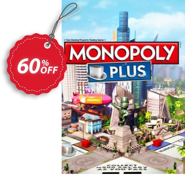 Monopoly Plus PC Coupon, discount Monopoly Plus PC Deal 2024 CDkeys. Promotion: Monopoly Plus PC Exclusive Sale offer 