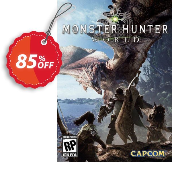 Monster Hunter World PC Coupon, discount Monster Hunter World PC Deal 2024 CDkeys. Promotion: Monster Hunter World PC Exclusive Sale offer 