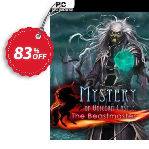 Mystery of Unicorn Castle The Beastmaster PC Coupon, discount Mystery of Unicorn Castle The Beastmaster PC Deal 2024 CDkeys. Promotion: Mystery of Unicorn Castle The Beastmaster PC Exclusive Sale offer 