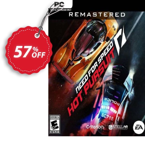 Need for Speed Hot Pursuit Remastered PC Coupon, discount Need for Speed Hot Pursuit Remastered PC Deal 2024 CDkeys. Promotion: Need for Speed Hot Pursuit Remastered PC Exclusive Sale offer 