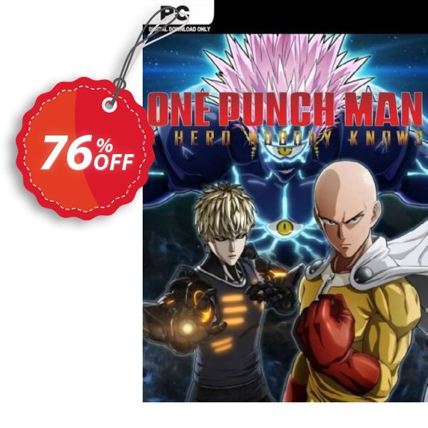 One Punch Man A Hero Nobody Knows PC, EU  Coupon, discount One Punch Man A Hero Nobody Knows PC (EU) Deal 2024 CDkeys. Promotion: One Punch Man A Hero Nobody Knows PC (EU) Exclusive Sale offer 