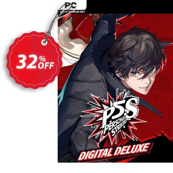 Persona 5 Strikers Deluxe Edition PC, EU  Coupon, discount Persona 5 Strikers Deluxe Edition PC (EU) Deal 2024 CDkeys. Promotion: Persona 5 Strikers Deluxe Edition PC (EU) Exclusive Sale offer 