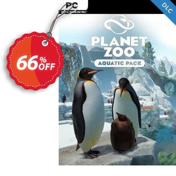 Planet Zoo: Aquatic Pack PC - DLC Coupon, discount Planet Zoo: Aquatic Pack PC - DLC Deal 2024 CDkeys. Promotion: Planet Zoo: Aquatic Pack PC - DLC Exclusive Sale offer 