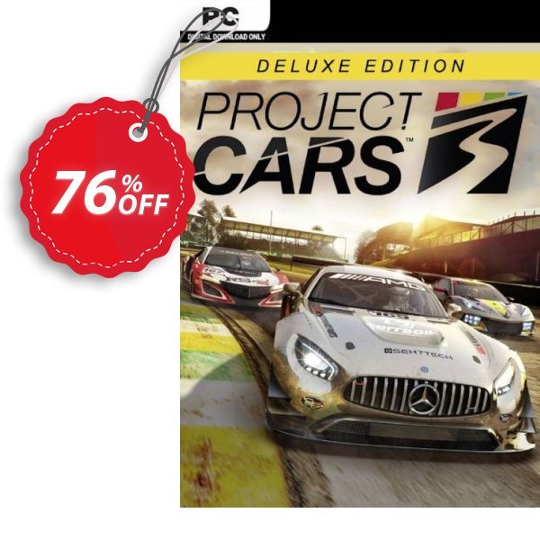 Project Cars 3 Deluxe Edition PC Coupon, discount Project Cars 3 Deluxe Edition PC Deal 2025 CDkeys. Promotion: Project Cars 3 Deluxe Edition PC Exclusive Sale offer
