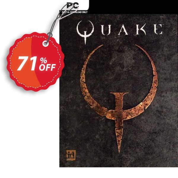Quake PC, EU  Coupon, discount Quake PC (EU) Deal 2024 CDkeys. Promotion: Quake PC (EU) Exclusive Sale offer 