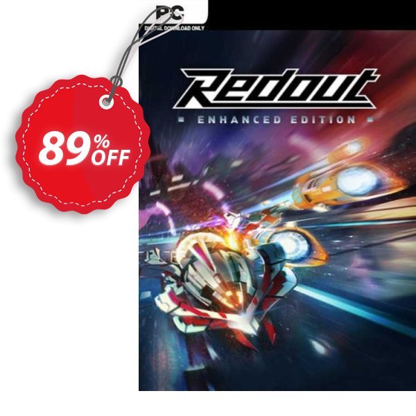 Redout Enhanced Edition PC Coupon, discount Redout Enhanced Edition PC Deal 2024 CDkeys. Promotion: Redout Enhanced Edition PC Exclusive Sale offer 