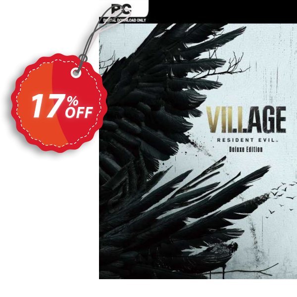 Resident Evil Village - Deluxe Edition PC, EU  Coupon, discount Resident Evil Village - Deluxe Edition PC (EU) Deal 2024 CDkeys. Promotion: Resident Evil Village - Deluxe Edition PC (EU) Exclusive Sale offer 