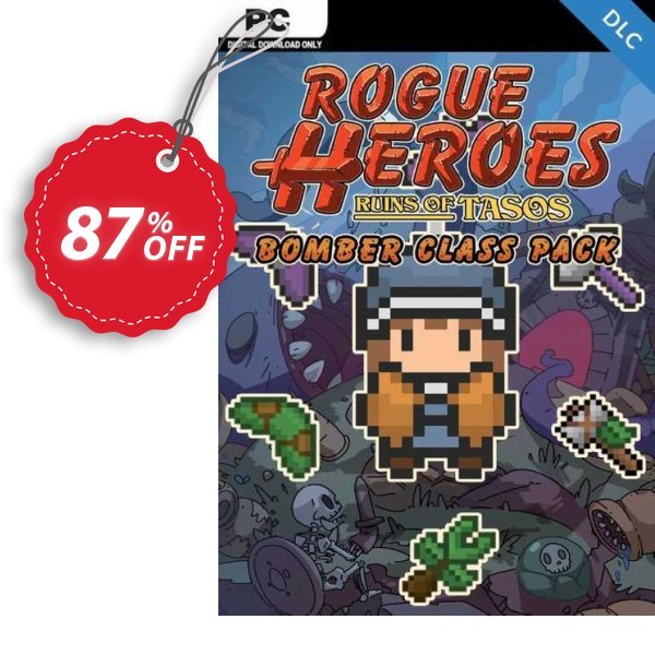 Rogue Heroes Ruins of Tasos Bomber Class Pack PC - DLC Coupon, discount Rogue Heroes Ruins of Tasos Bomber Class Pack PC - DLC Deal 2024 CDkeys. Promotion: Rogue Heroes Ruins of Tasos Bomber Class Pack PC - DLC Exclusive Sale offer 