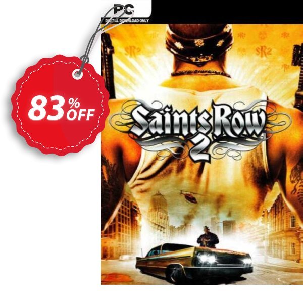 Saints Row 2 PC Coupon, discount Saints Row 2 PC Deal 2024 CDkeys. Promotion: Saints Row 2 PC Exclusive Sale offer 