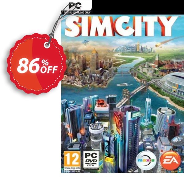 SimCity PC, EN Coupon, discount SimCity PC (EN) Deal 2025 CDkeys. Promotion: SimCity PC (EN) Exclusive Sale offer