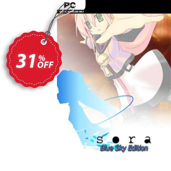 Sora Blue Sky Edition PC Coupon, discount Sora Blue Sky Edition PC Deal 2024 CDkeys. Promotion: Sora Blue Sky Edition PC Exclusive Sale offer 