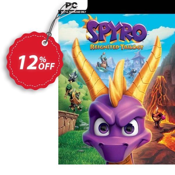Spyro Reignited Trilogy PC Coupon, discount Spyro Reignited Trilogy PC Deal 2024 CDkeys. Promotion: Spyro Reignited Trilogy PC Exclusive Sale offer 