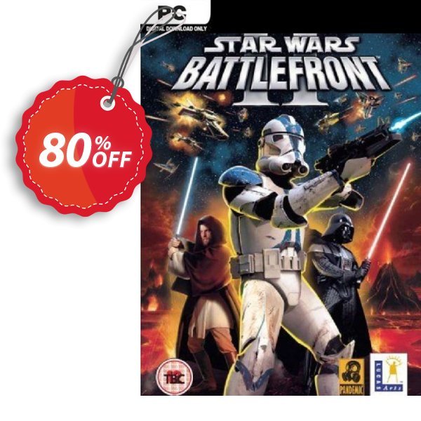 Star Wars Battlefront 2, Classic, 2005 PC Coupon, discount Star Wars Battlefront 2 (Classic, 2005) PC Deal 2024 CDkeys. Promotion: Star Wars Battlefront 2 (Classic, 2005) PC Exclusive Sale offer 