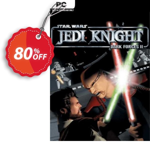 STAR WARS Jedi Knight: Dark Forces II PC Coupon, discount STAR WARS Jedi Knight: Dark Forces II PC Deal 2024 CDkeys. Promotion: STAR WARS Jedi Knight: Dark Forces II PC Exclusive Sale offer 