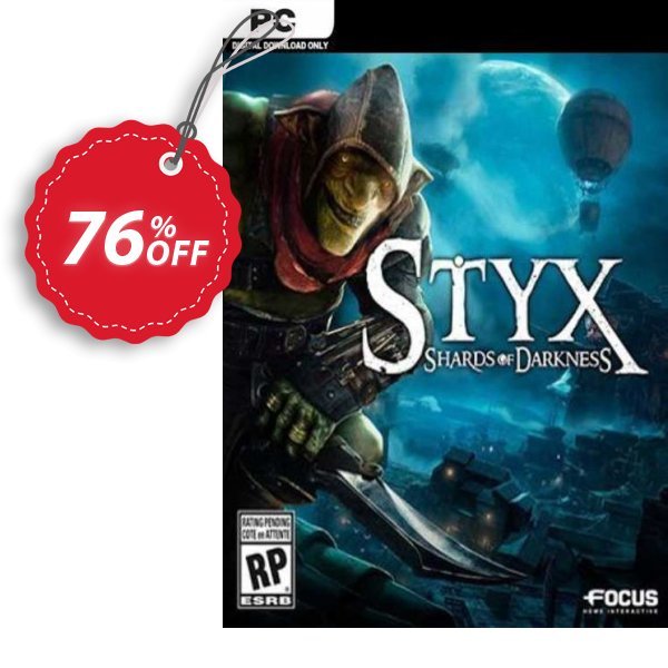 Styx Shards of Darkness PC, EU  Coupon, discount Styx Shards of Darkness PC (EU) Deal 2024 CDkeys. Promotion: Styx Shards of Darkness PC (EU) Exclusive Sale offer 