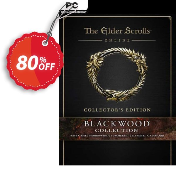 The Elder Scrolls Online: Blackwood Collector&#039;s Edition PC Coupon, discount The Elder Scrolls Online: Blackwood Collector's Edition PC Deal 2024 CDkeys. Promotion: The Elder Scrolls Online: Blackwood Collector's Edition PC Exclusive Sale offer 