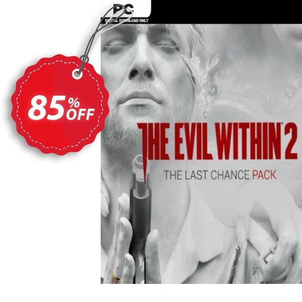 The Evil Within 2: Last Chance Pack PC - DLC, EU  Coupon, discount The Evil Within 2: Last Chance Pack PC - DLC (EU) Deal 2024 CDkeys. Promotion: The Evil Within 2: Last Chance Pack PC - DLC (EU) Exclusive Sale offer 