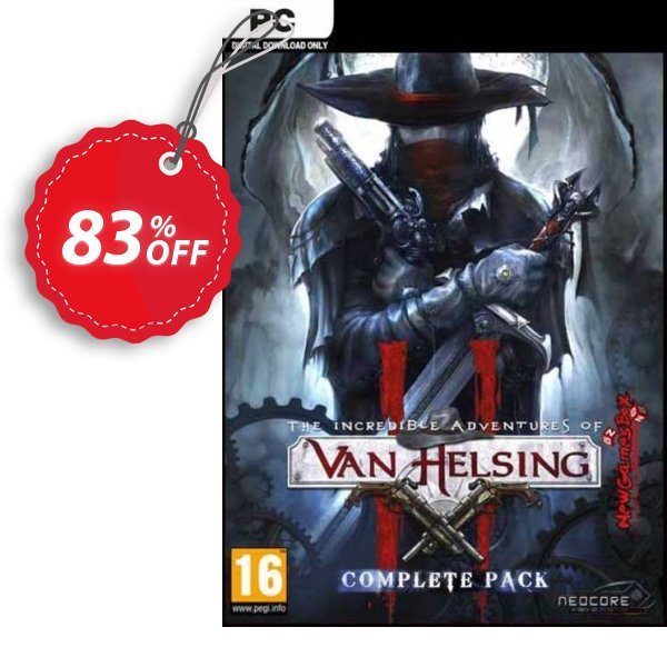 The Incredible Adventures of Van Helsing II Complete Pack PC Coupon, discount The Incredible Adventures of Van Helsing II Complete Pack PC Deal 2024 CDkeys. Promotion: The Incredible Adventures of Van Helsing II Complete Pack PC Exclusive Sale offer 