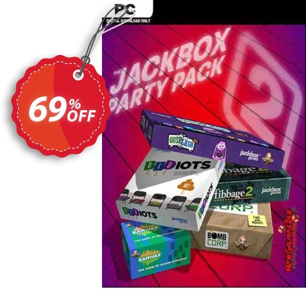 The Jackbox Party Pack 2 PC, EN  Coupon, discount The Jackbox Party Pack 2 PC (EN) Deal 2024 CDkeys. Promotion: The Jackbox Party Pack 2 PC (EN) Exclusive Sale offer 