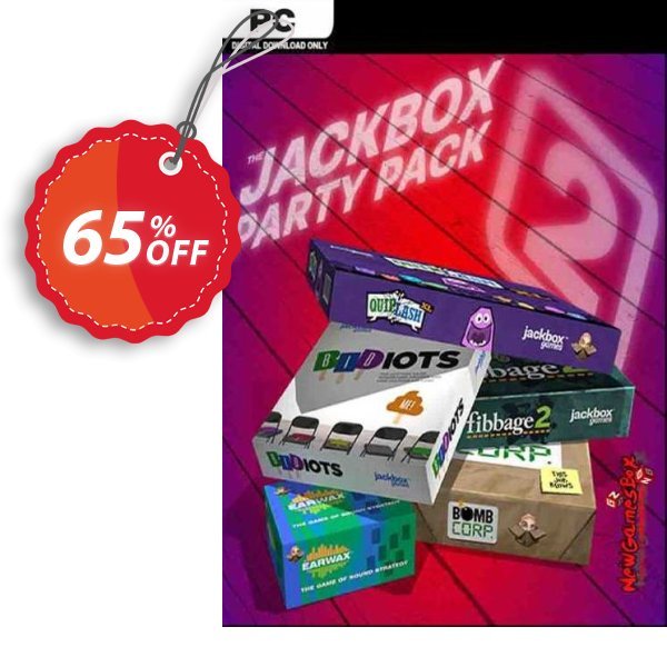 The Jackbox Party Pack 2 PC Coupon, discount The Jackbox Party Pack 2 PC Deal 2024 CDkeys. Promotion: The Jackbox Party Pack 2 PC Exclusive Sale offer 