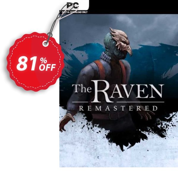 The Raven Remastered PC Coupon, discount The Raven Remastered PC Deal 2024 CDkeys. Promotion: The Raven Remastered PC Exclusive Sale offer 