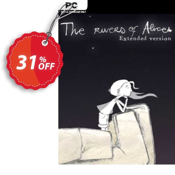The Rivers of Alice - Extended Version PC Coupon, discount The Rivers of Alice - Extended Version PC Deal 2024 CDkeys. Promotion: The Rivers of Alice - Extended Version PC Exclusive Sale offer 