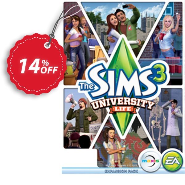 The Sims 3: University Life PC Coupon, discount The Sims 3: University Life PC Deal. Promotion: The Sims 3: University Life PC Exclusive offer 